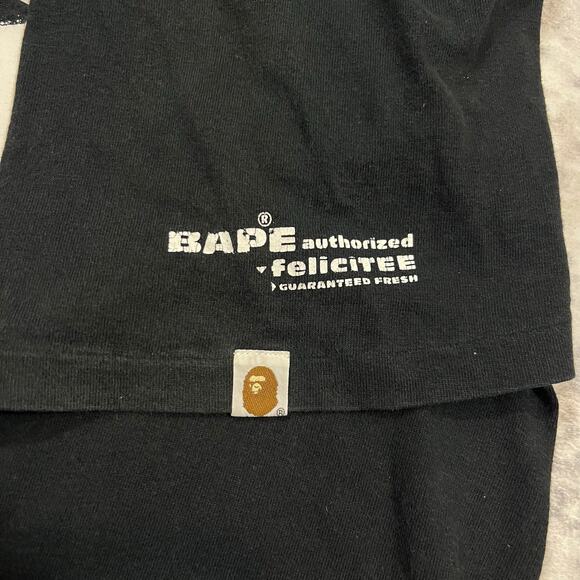 Authentic Bape 2000's Medieval Logo Tee L - Picture 5 of 6